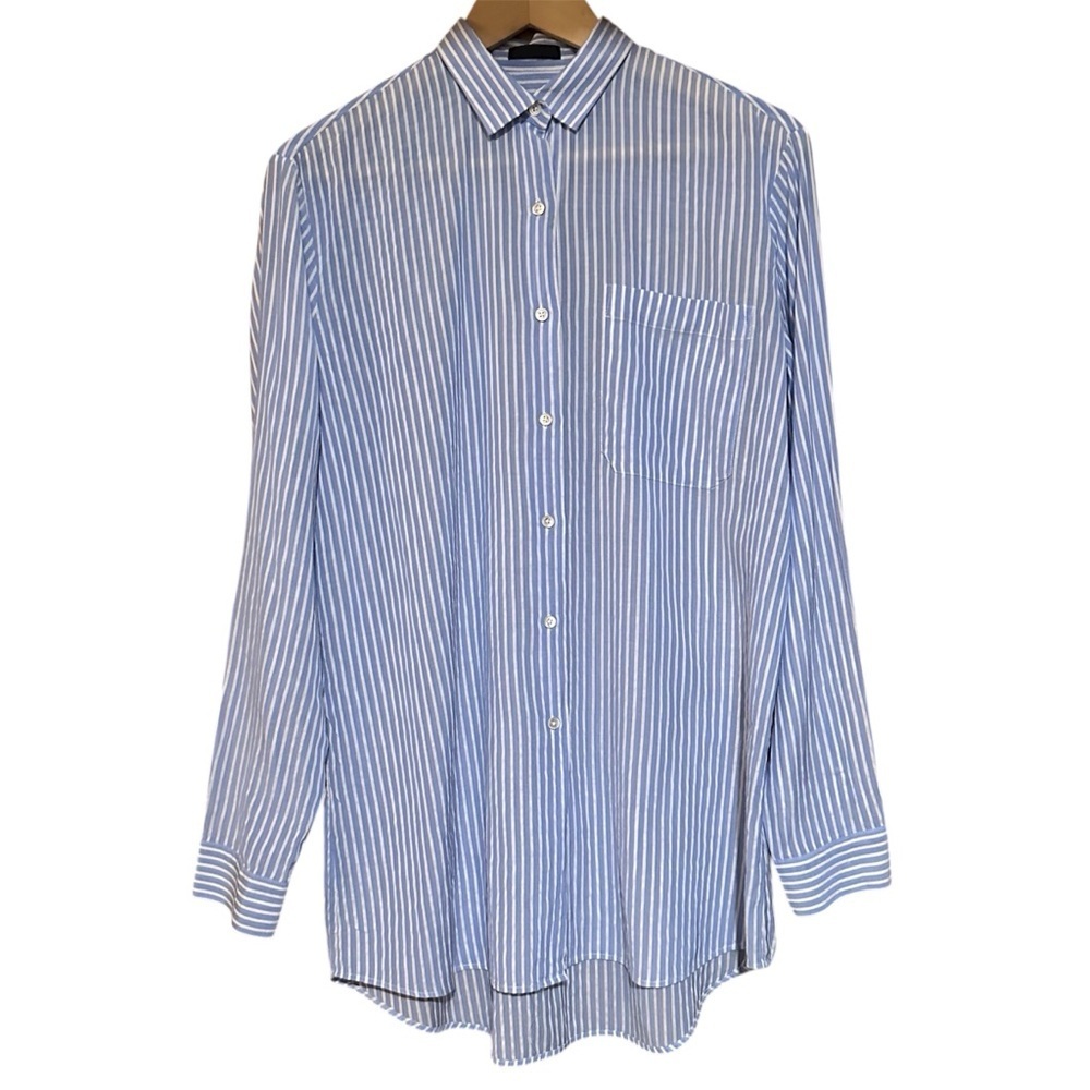 EUC ATM Blue Striped Woman’s Shirt